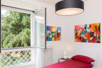 Posteľ alebo postele v izbe v ubytovaní Ponte Milvio-Rental in Rome