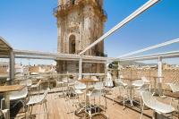 Reštaurácia alebo iné gastronomické zariadenie v ubytovaní Precioso apartamento en el Corazón de Málaga
