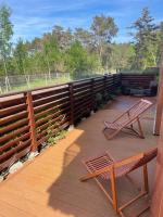 Balkón alebo terasa v ubytovaní Apartament Marina