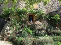 Vonkajšia záhrada v ubytovaní Gîte le rocher du château de Retourtour