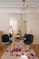 Posezení v ubytování LE BEAU MARAIS - Luxury Apartments, AIR COND, LIFT