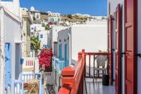 Balkón alebo terasa v ubytovaní Mykonos Gem