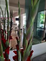 Telewizja i/lub zestaw kina domowego w obiekcie Hotel Barbiani