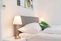 Posteľ alebo postele v izbe v ubytovaní Pleasing 2BR Apt. AKH-Perfect for Groups
