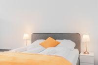 Posteľ alebo postele v izbe v ubytovaní Pleasing 2BR Apt. AKH-Perfect for Groups