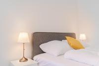 Posteľ alebo postele v izbe v ubytovaní Pleasing 2BR Apt. AKH-Perfect for Groups