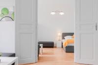 Posteľ alebo postele v izbe v ubytovaní Pleasing 2BR Apt. AKH-Perfect for Groups