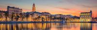 Výhľad na mesto Split alebo výhľad na mesto priamo z apartmánu