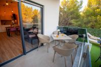 Balkón alebo terasa v ubytovaní My Adriatic Place with private garden and garage