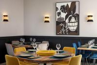 Et opholdsområde på Hôtel Saint-Alban