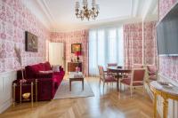 Posezení v ubytování LE BEAU MARAIS - Luxury Apartments, AIR COND, LIFT