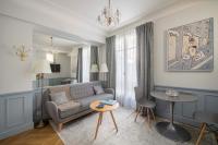 Posezení v ubytování LE BEAU MARAIS - Luxury Apartments, AIR COND, LIFT