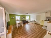 Kuchyň nebo kuchyňský kout v ubytování Apartmány u Koláčků
