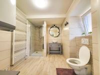 Koupelna v ubytování Apartmány u Koláčků