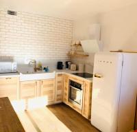 Kuchnia lub aneks kuchenny w obiekcie Valberg 8 couchages cocon familial