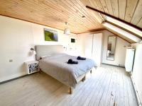 Krevet ili kreveti u jedinici u objektu &Ocirc; Macra House - Aubel, Pays de Herve