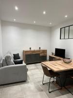 Część wypoczynkowa w obiekcie Appartement T2 vieille ville d’Ajaccio