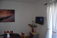 Televízia a/alebo spoločenská miestnosť v ubytovaní Apartments Burcul Pag