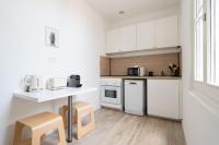 Kuchnia lub aneks kuchenny w obiekcie Le Concorde 3 - Appartement 2 chambres - 8 pers - Terrasse - Clim