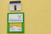 Certifikát, hodnocení, plakát nebo jiný dokument vystavený v ubytování Ferienhaus _Hasenland_