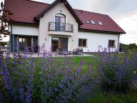 Vonkajšia záhrada v ubytovaní Apartamenty, Zielone Wzgórze Wiktora w Mikołajkach