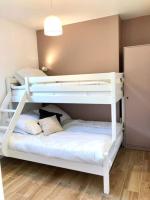 Posteľ alebo postele v izbe v ubytovaní Nouveau ! La cabine du bout du monde - Le Portzic : votre maison de vacances de haut standing - PL6