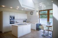 Kuchyň nebo kuchyňský kout v ubytování Hotel Villa Golf Cihelny