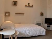 Televízia a/alebo spoločenská miestnosť v ubytovaní Studio Cosy Chambray-Les-Tours