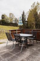 Plán poschodí v ubytovaní Ferienwohnung Perner - die Huabm
