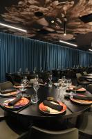 Reštaurácia alebo iné gastronomické zariadenie v ubytovaní DEMSI Palace Hotel & Restaurant