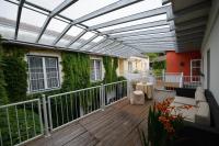 A balcony or terrace at Gasthof Hotel Zweimüller