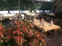 Hotel Die Postにあるレストランまたは飲食店