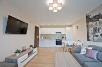 Kuchyňa alebo kuchynka v ubytovaní Academy Apartment Cieszyn