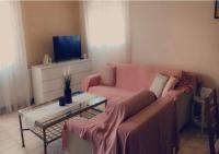 Televízia a/alebo spoločenská miestnosť v ubytovaní Blue Appartment