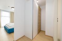 Postel nebo postele na pokoji v ubytování Yourapartment Theresien