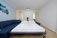 Postel nebo postele na pokoji v ubytování Yourapartment Theresien