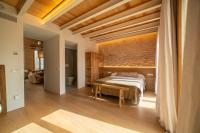Posteľ alebo postele v izbe v ubytovaní Loft de diseño cerca del mar