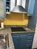 Kuchyň nebo kuchyňský kout v ubytování Apartamento de la playa