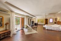 Łóżko lub łóżka w pokoju w obiekcie Villa Hacienda del Mar
