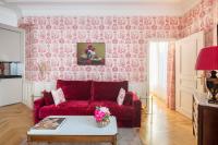 Posezení v ubytování LE BEAU MARAIS - Luxury Apartments, AIR COND, LIFT