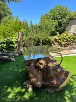 A garden outside Appartamenti Budoni