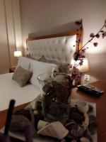 Posteľ alebo postele v izbe v ubytovaní Cozy Apartment in the Heart of Thessaloniki