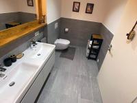 Een badkamer bij Alpenblick Apartment