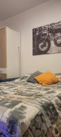 Posteľ alebo postele v izbe v ubytovaní Apartmani Sonia