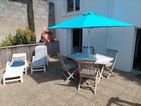 Patio alebo iná vonkajšia časť ubytovania Panoramic sea view, Plouguerneau