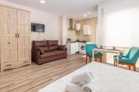 Kuchyňa alebo kuchynka v ubytovaní Apartamentos Lola Beach