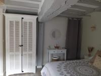 Posteľ alebo postele v izbe v ubytovaní Chambre d'hote Familiale de la maison Bleue