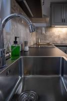 A kitchen or kitchenette at Sfakion 6 apartment