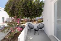 A garden outside Faos Exclusive Suites