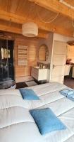 Posteľ alebo postele v izbe v ubytovaní Cabourg Dives Houlgate - Cosy private home
